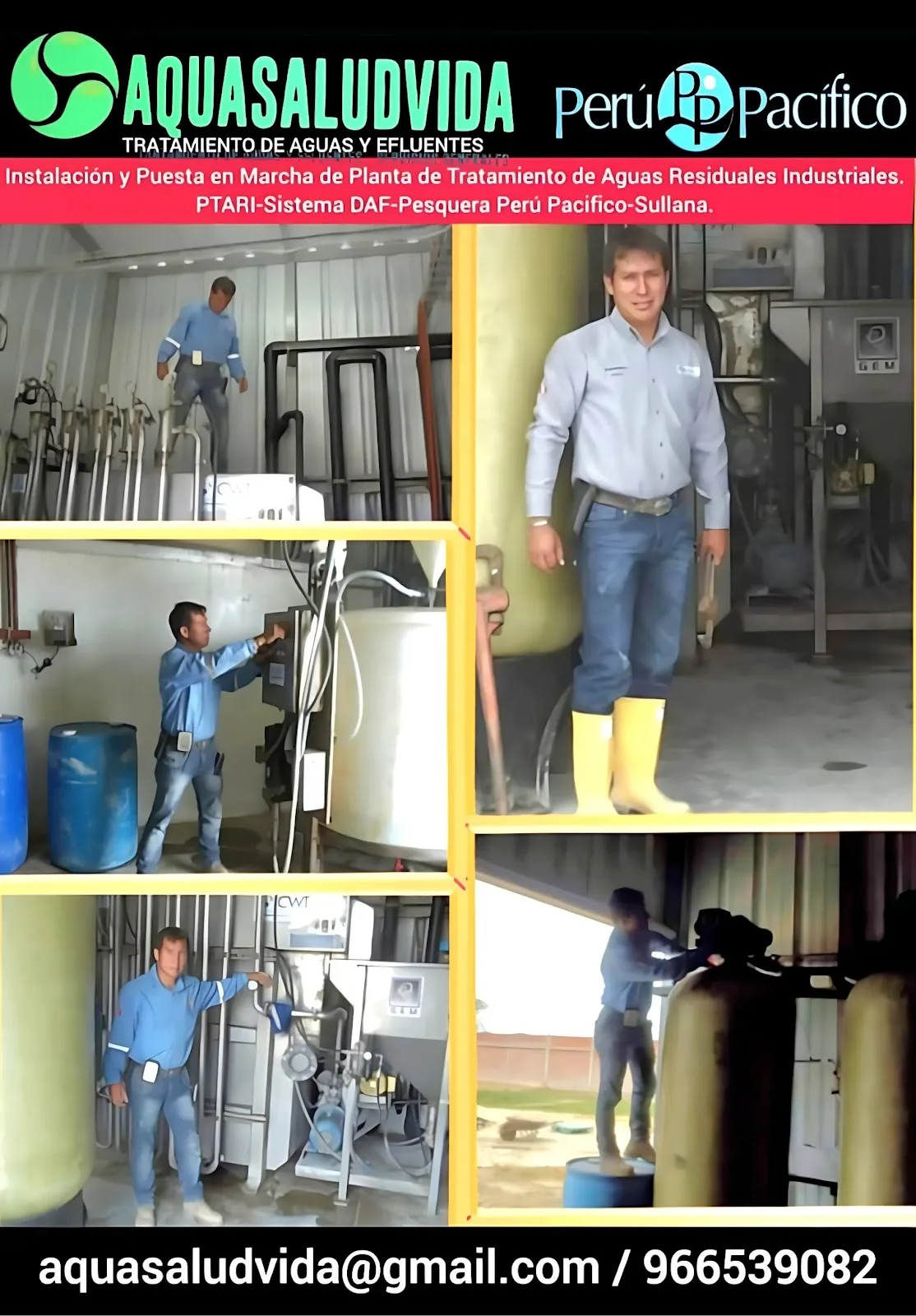 PTARI Sistema DAF - Pesquera Perú Pacífico